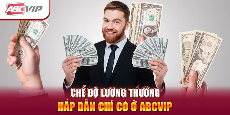 chế độ lương thưởng hấp dẫn chỉ có ở abcvip